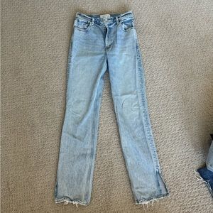 Abercrombie 90s straight ultra high rise jeans